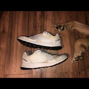 Adidas Terrex 2 BOA stains are dirt not sweat